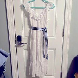 Vineyard Vines x Target BNWT White dress WITH POCKETS!!